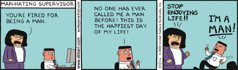 Comic Strip On 2002 02 19 Dilbert Viewer - Elegant Space Design - Full HD