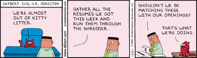 Comic Strip On 2001 11 11 Dilbert Viewer - Professional Mobile Vintage Wallpapers | Free Download