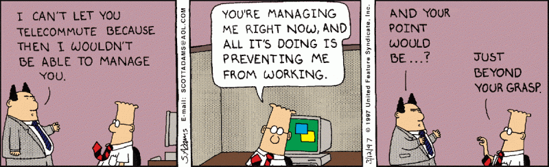 Dilbert Has Management Potential Dilbert Viewer - Artistic HD Abstract Illustrations | Free Download