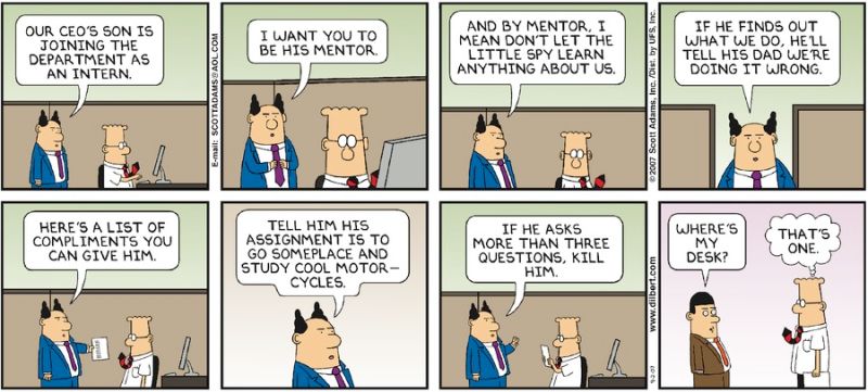 Comic Strip On 2007 10 09 Dilbert Viewer - Elegant Desktop Vintage Photos | Free Download