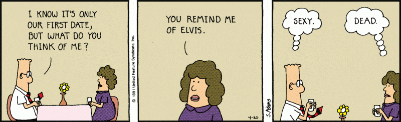 Comic Strip On 1991 04 21 Dilbert Viewer - Space Backgrounds - Professional 4K Collection