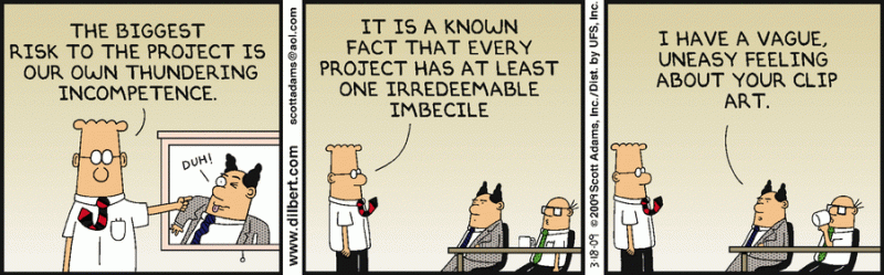 Unforseen Risks Dilbert Viewer - Best Gradient Illustrations in High Resolution