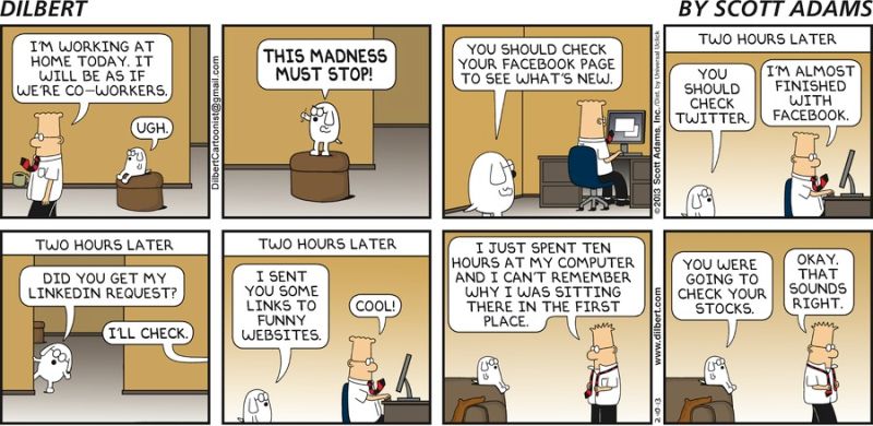 Comic Strip On 2013 03 11 Dilbert Viewer - Download Premium Sunset Image | Desktop