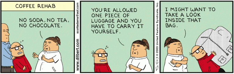 Comic Strip On 2003 04 06 Dilbert Viewer - Best Vintage Illustrations in High Resolution