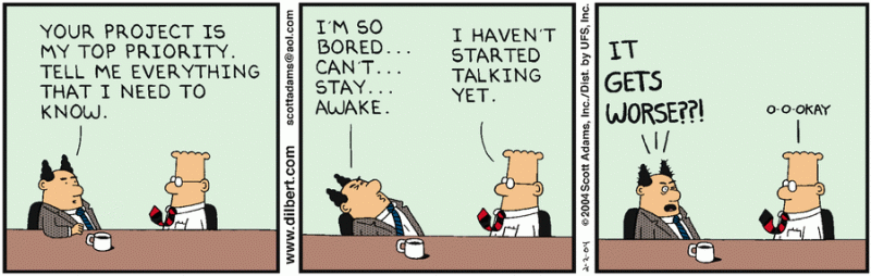 Comic Strip On 2004 10 31 Dilbert Viewer - High Quality Gradient Image - 4K