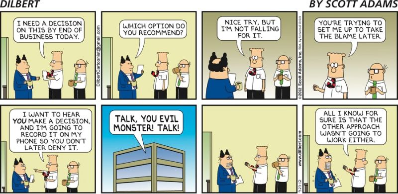 Dilbert Has Management Potential Dilbert Viewer - Ocean Illustrations - Modern Desktop Collection