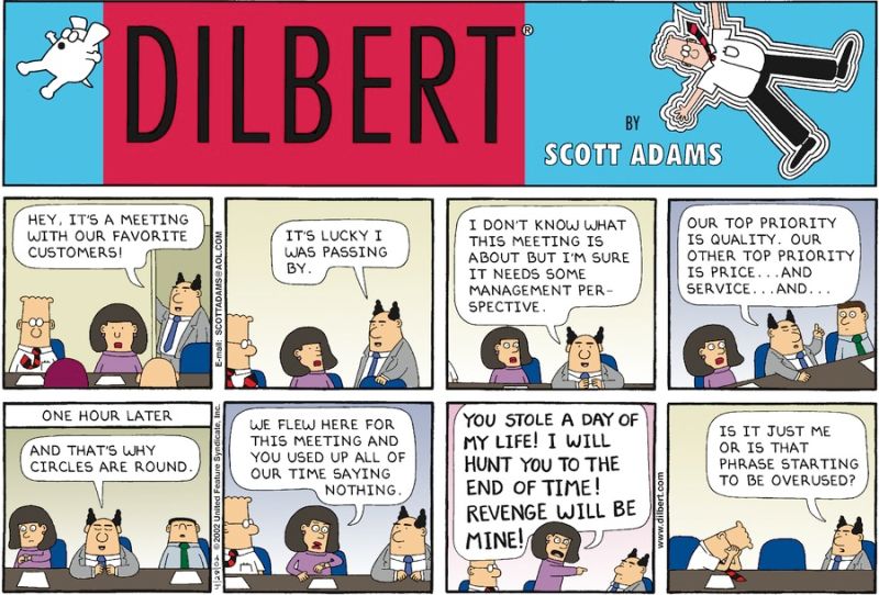 Comic Strip On 2002 04 23 Dilbert Viewer - Download Perfect Vintage Design | Mobile