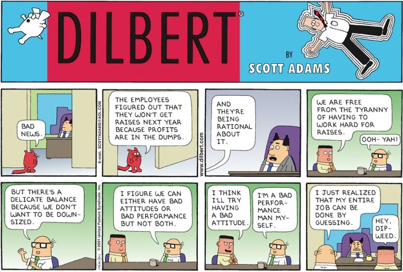 Dilbert 200201 Issue - Amazing Sunset Pattern - Desktop