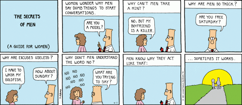 Comic Strip On 1991 04 21 Dilbert Viewer - Elegant Desktop Vintage Arts | Free Download