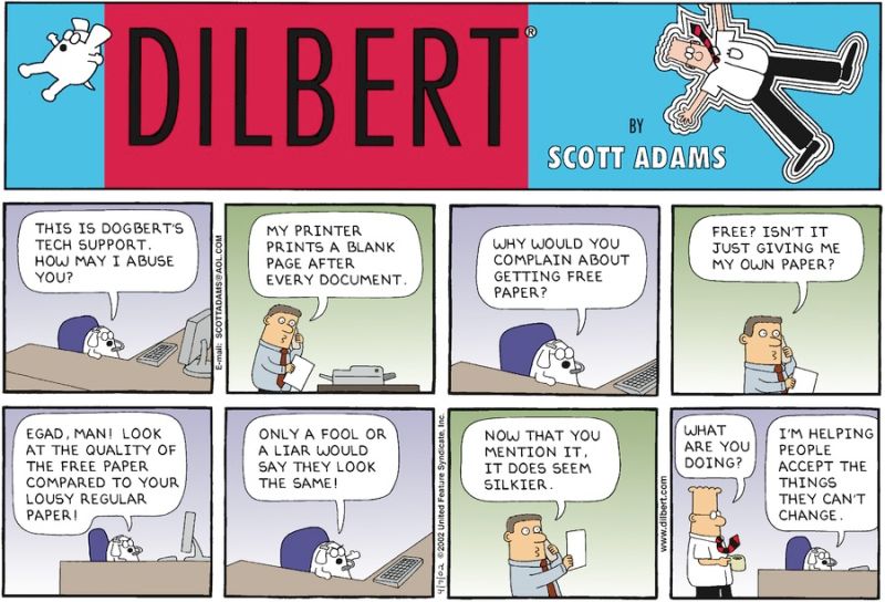 Comic Strip On 2002 04 23 Dilbert Viewer - Mobile Geometric Wallpapers for Desktop