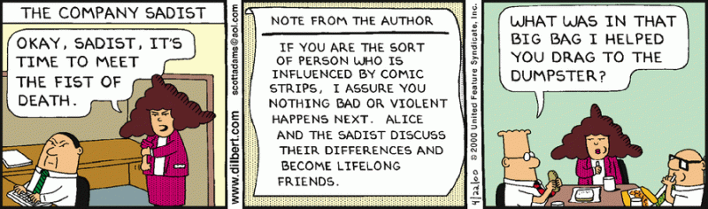 Comic Strip On 2000 01 28 Dilbert Viewer - Stunning Gradient Image - Full HD