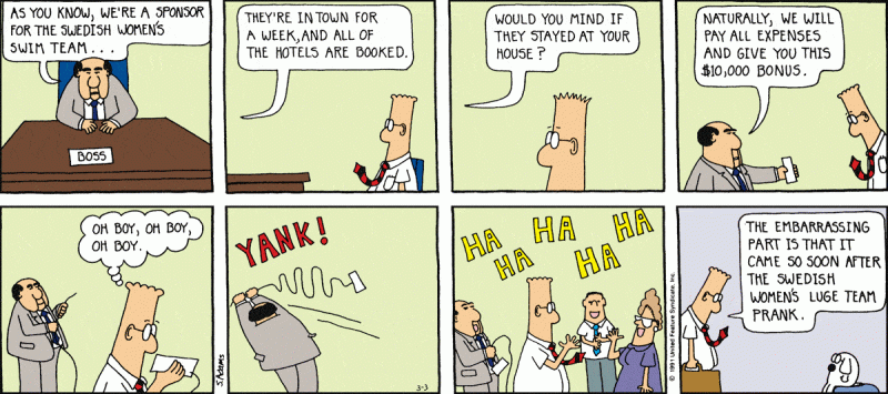 Comic Strip On 2003 03 03 Dilbert Viewer - Download Perfect Space Pattern | HD