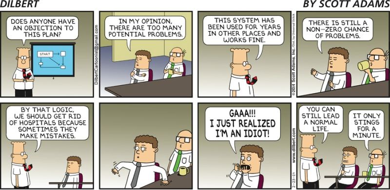 Comic Strip On 2014 02 16 Dilbert Viewer - Dark Illustrations - Creative Desktop Collection