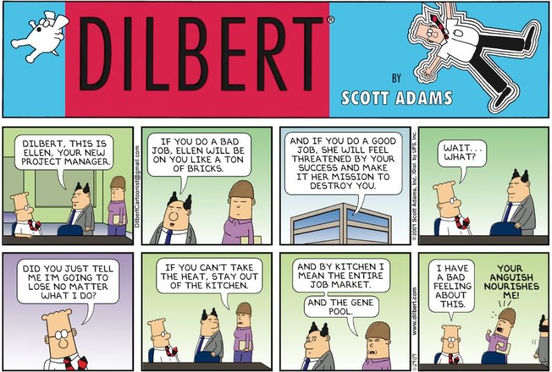 Dilbert Comics - Professional Vintage Wallpaper - HD