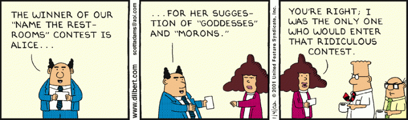 Comic Strip On 2002 08 04 Dilbert Viewer - Download Amazing Gradient Image | Mobile