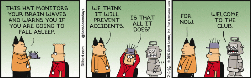 Brain Trapping Dilbert Viewer - Premium Ocean Background Gallery - Retina