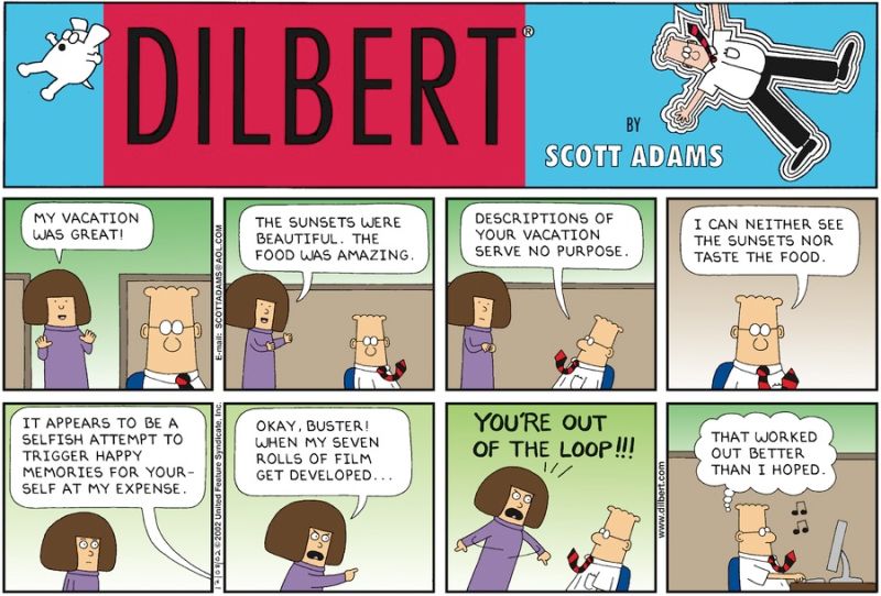 Comic Strip On 2002 08 04 Dilbert Viewer - Download Professional Mountain Design | HD