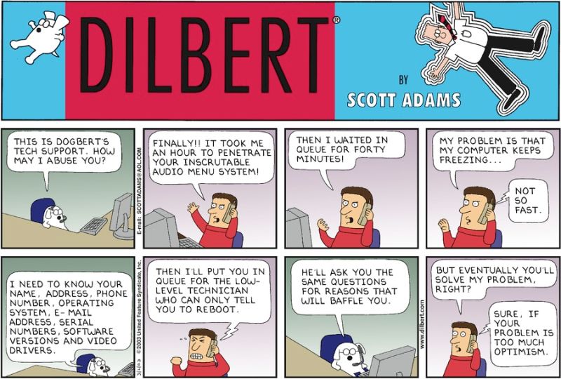 Comic Strip On 2003 03 16 Dilbert Viewer - Elegant Gradient Picture - Ultra HD