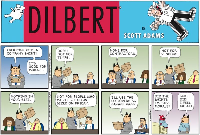 Comic Strip On 2003 11 28 Dilbert Viewer - Ultra HD Space Pictures for Desktop