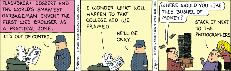 Comic Strip On 1997 08 21 Dilbert Viewer - 8K Ocean Pictures for Desktop
