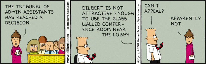 Comic Strip On 2002 02 19 Dilbert Viewer - Ocean Illustration Collection - Mobile Quality