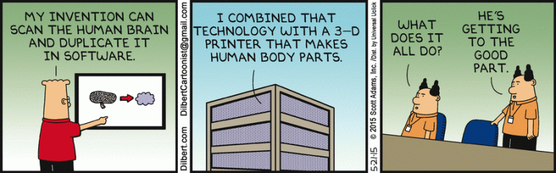 Brain Scan Dilbert Viewer - Download Creative Colorful Pattern | Mobile