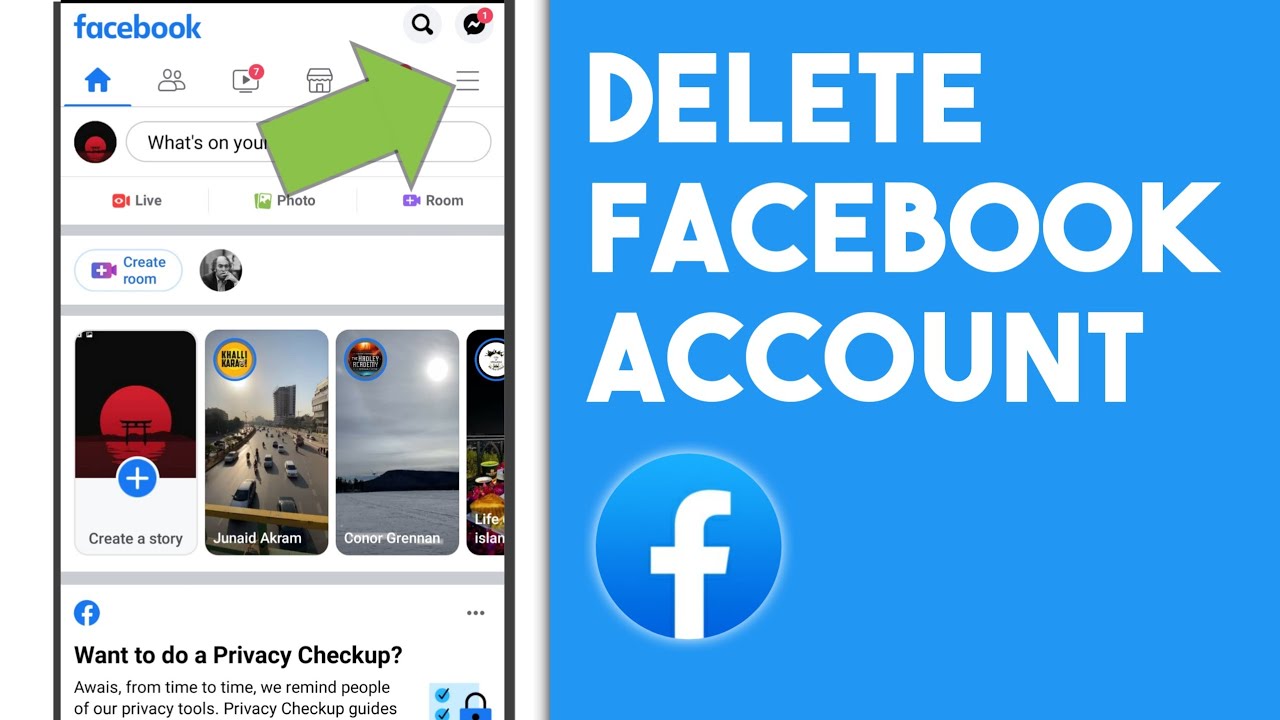 Facebook Account Delete