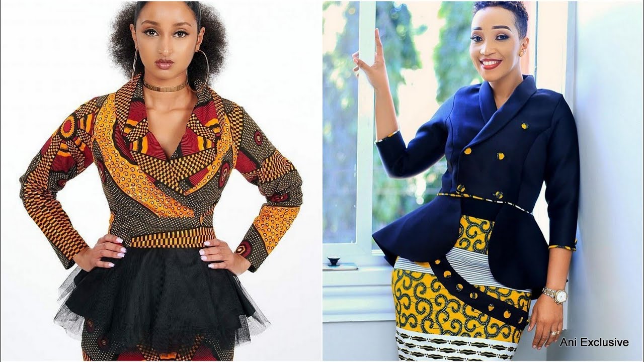 female ankara jacket designs
