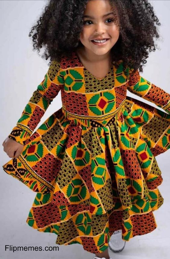 Latest Ankara Styles For Kids-2021