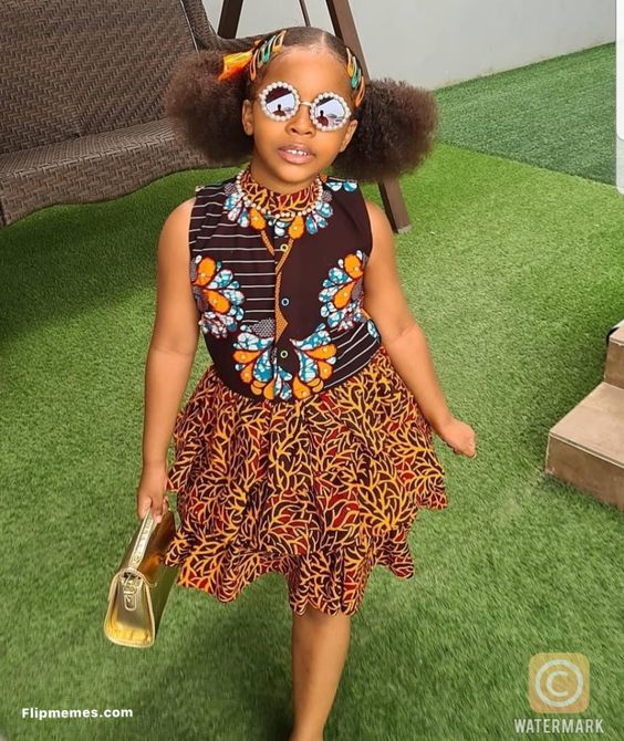 Latest Ankara Styles For Kids-2021