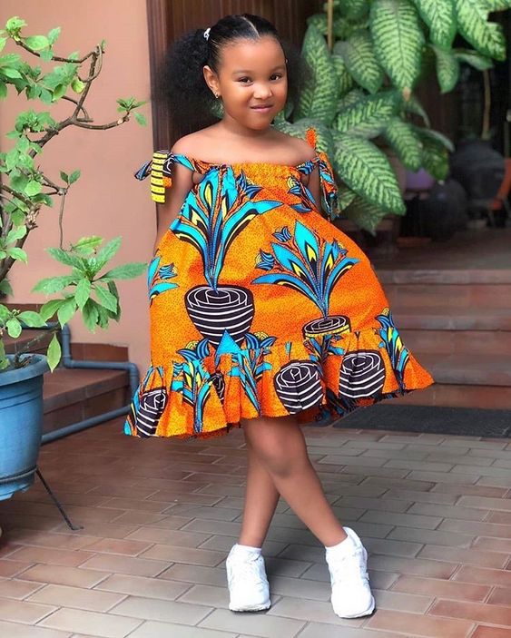 Latest Ankara Styles For Kids-2021