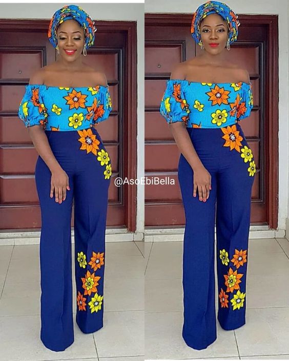 Latest Ankara Jumpsuit Styles For Ladies - 2022