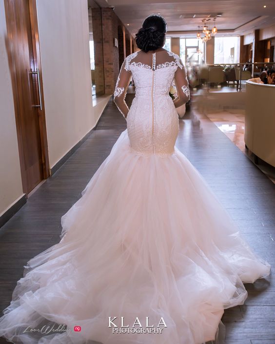30 Latest Wedding Gowns In Nigeria-2022
