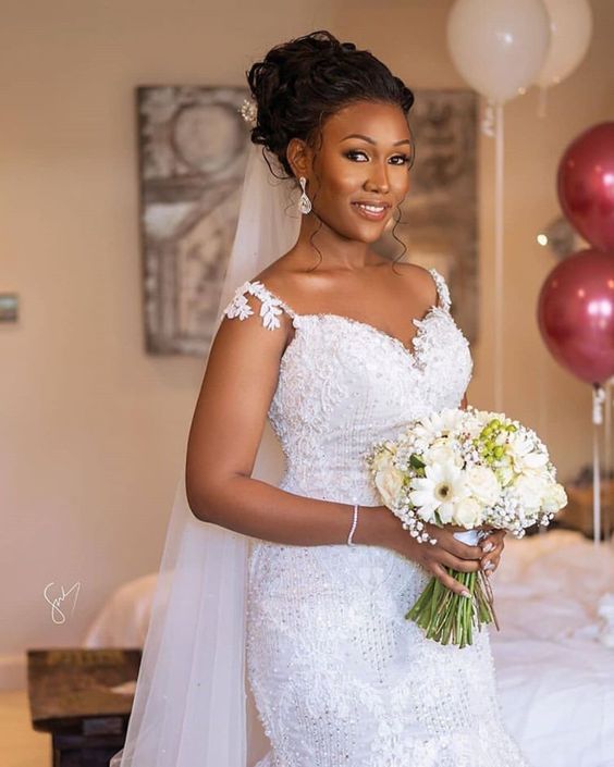 30 Latest Wedding Gowns In Nigeria-2022