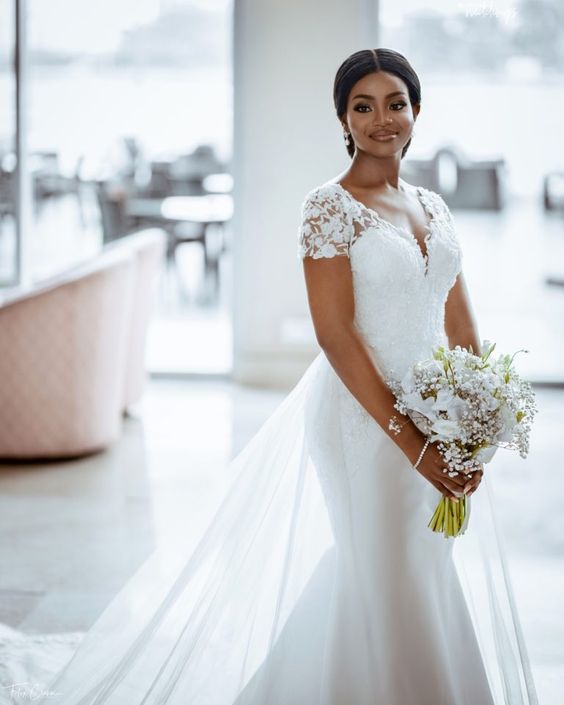 30 Latest Wedding Gowns In Nigeria-2022