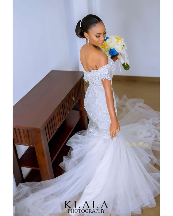 30 Latest Wedding Gowns In Nigeria-2022