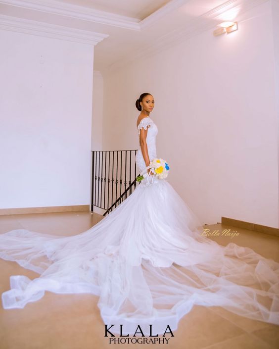 30 Latest Wedding Gowns In Nigeria-2022