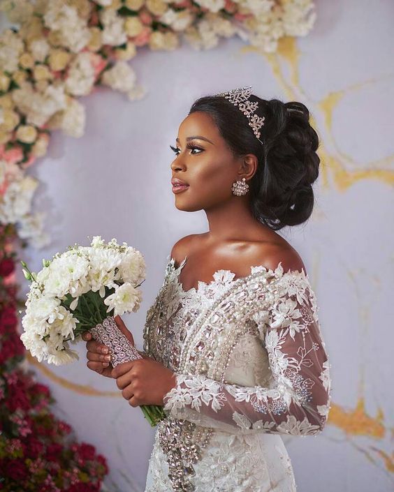 30 Latest Wedding Gowns In Nigeria-2022