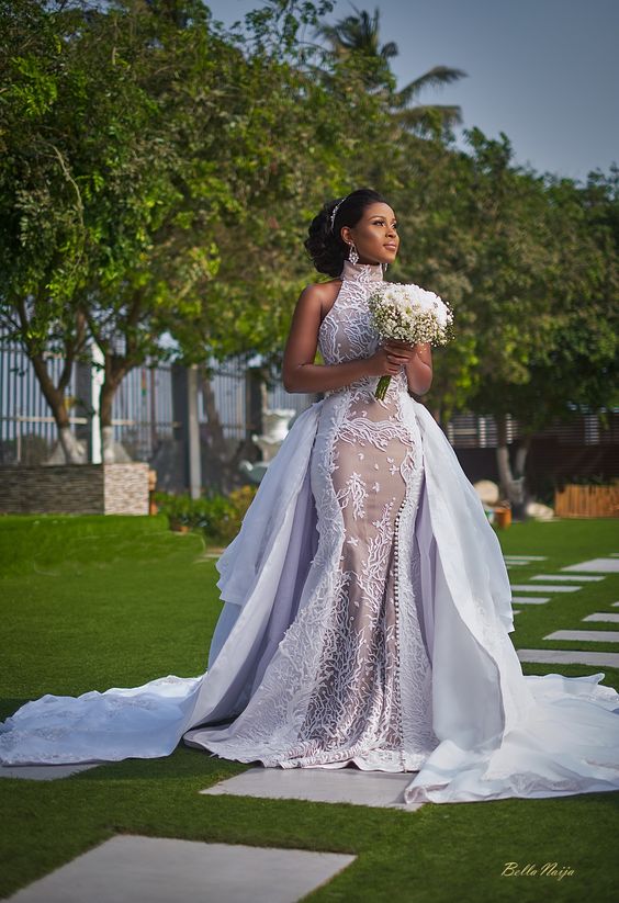 30 Latest Wedding Gowns In Nigeria-2022