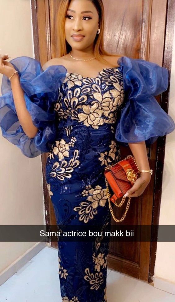 The 25 Best Ankara With Organza Combination Styles for Elegant Ladies