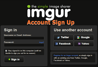 imgur.com login