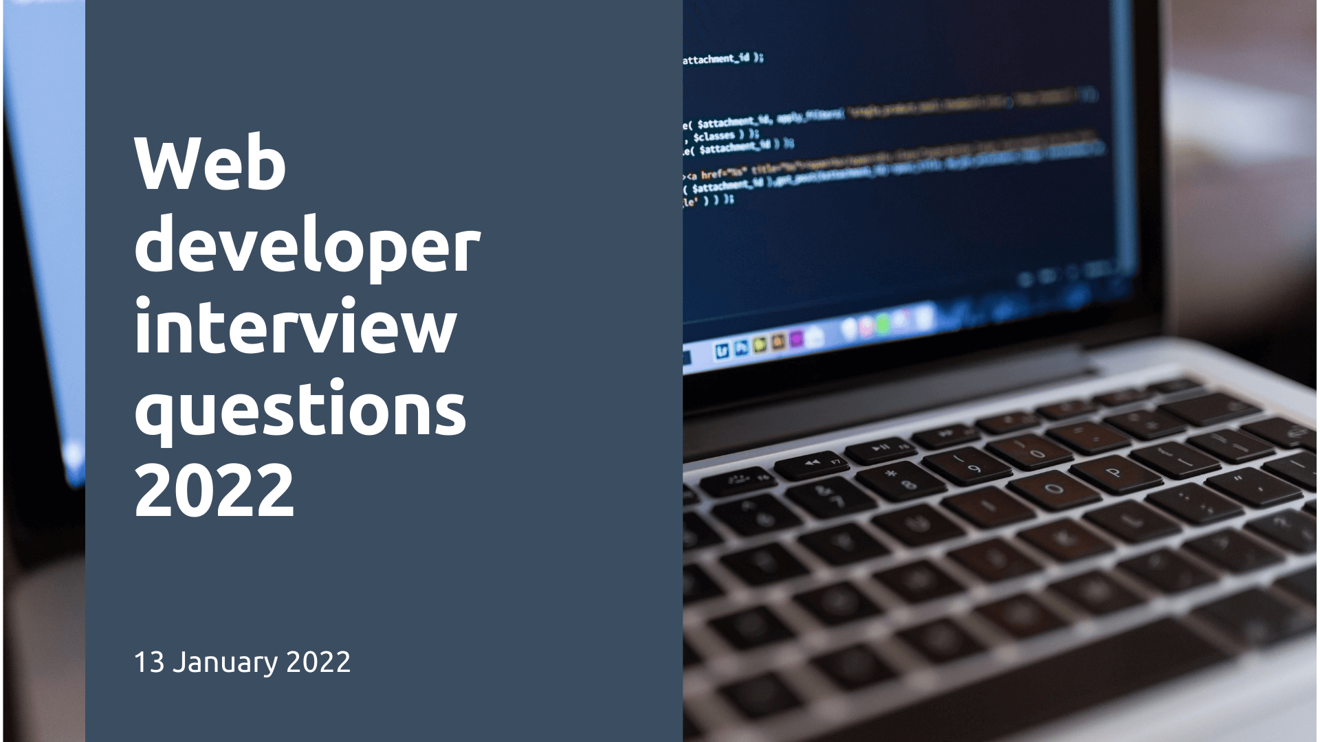 Web developer interview questions 2022
