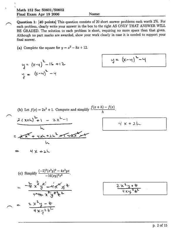 Spring 2016 Math 152 Final Exam Practice - Download Gorgeous Geometric Illustration | 4K