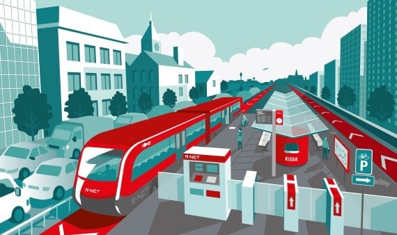 Onderzoek naar ‘metrobus’ tussen Haarlem, Schiphol en Amsterdam