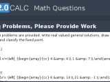 View Question Diff Eq Problems Please Provide Work