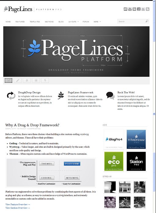 Download adonis | music platform wordpress theme free nulled.adonis wp is for whoever is interested in music store, music based community, musicians and. PageLines Platform Pro CMS WordPress Theme Framework - WebAbout.org