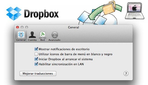 Dropbox se actualiza y ahora es compatible con Mac OS X Lion Dropbox se actualiza y ahora es compatible con Mac OS X Lion - Dropbox-1.1