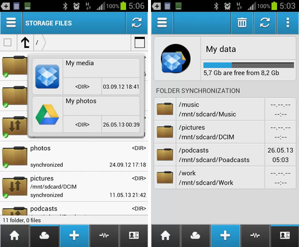 Administra Dropbox, Google Drive y demás servicios de almacenamiento desde tu Android con CloudCube Administra Dropbox, Google Drive y demás servicios de almacenamiento desde tu Android con CloudCube - Android-cloudcube