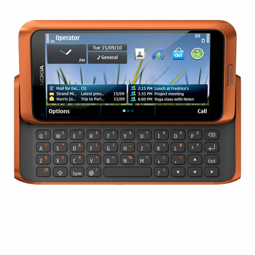 Nokia E7 llega en Abril a América latina - nokia-e7-naranja
