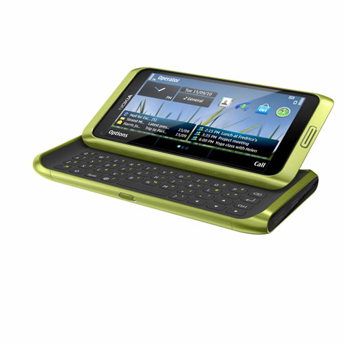 Nokia E7 en México - nokia-e7-verde
